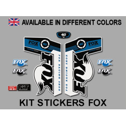 Sticker decal FORK FOX RACING 40