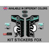 Sticker decal FORK FOX FLOAT TALAS 34