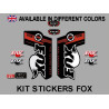 Sticker decal FORK FOX FLOAT TALAS 36