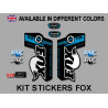 Sticker decal FORK FOX FLOAT TALAS 36