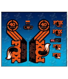 Sticker decal FORK FOX 40 ELITE SERIES AM68 (Compatible Product)