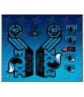 Sticker decal FORK FOX 40 ELITE SERIES AM68