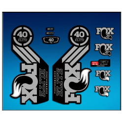 Sticker decal FORK FOX 40 ELITE SERIES AM68