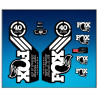 Sticker decal FORK FOX 40 ELITE SERIES AM68