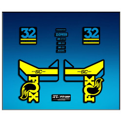Sticker decal FORK FOX 32 SC PERFORMANCE 2017 AM83 