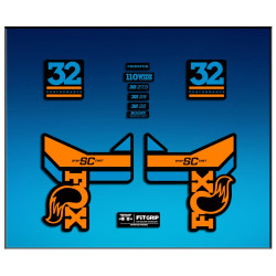 Sticker decal FORK FOX 32 SC PERFORMANCE 2017 AM83 