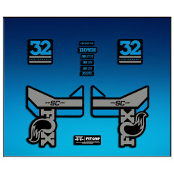 Sticker decal FORK FOX 32 SC PERFORMANCE 2017 AM83 