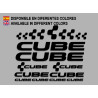 Sticker decal bike set CUBE