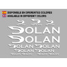 Sticker decal bike DOLAN
