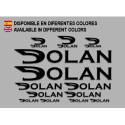 Sticker decal bike DOLAN