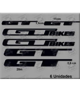 Sticker decal bike GT (Compatible Product)