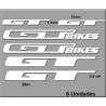 Sticker decal bike GT