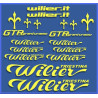 Sticker decal bike WILIER GTR 