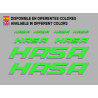 Sticker decal bike HASA
