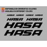 Sticker decal bike HASA