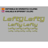 Sticker decal bike Lefty Carbon