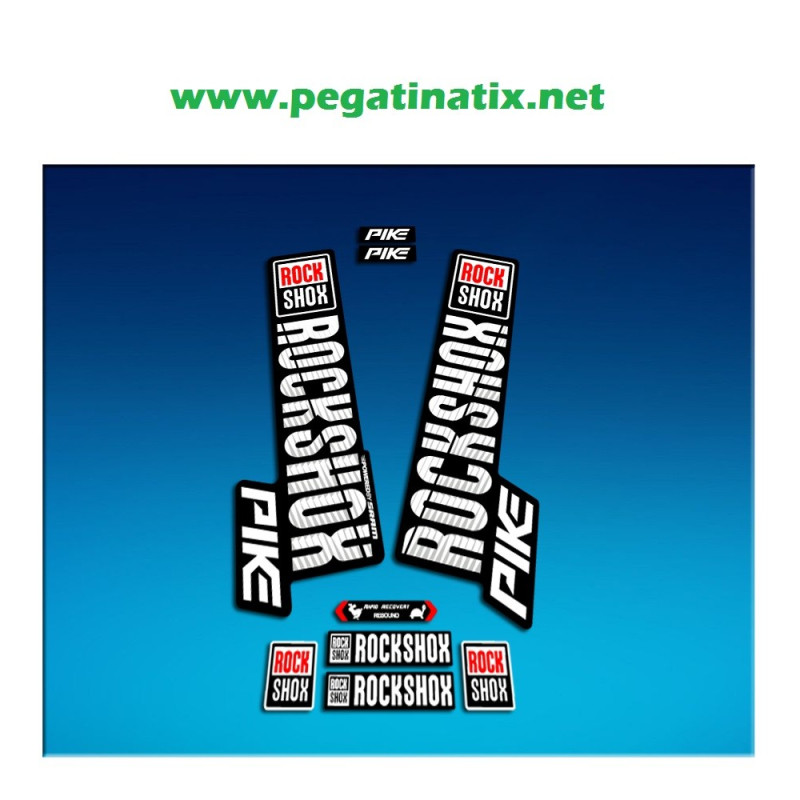 STICKERS DECALS FOXROX PIKE 2018 SET DECALS 