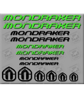 STICKER DECALS BIKE MONDRAKER SET (Compatible Product)