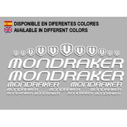 STICKER DECALS BIKE MONDRAKER SET 