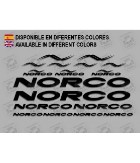 STICKER DECAL SET CYCLE NORCO (Compatible Product)
