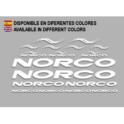 STICKER DECAL SET CYCLE NORCO