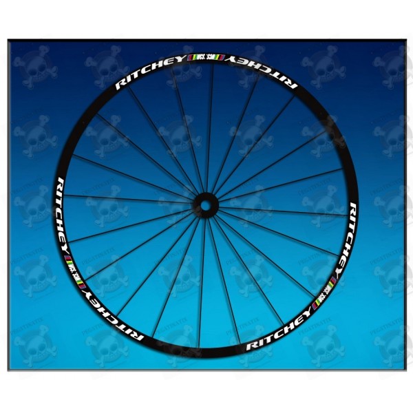 bike wheel decals