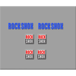 EGATINAS FORK STICKERS ROCK SHOX BIKE R294 DECAL AUFKLEBER AUTOCOLLANT ADHESIVO