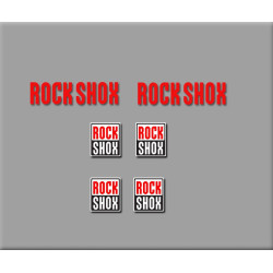 EGATINAS FORK STICKERS ROCK SHOX BIKE R294 DECAL AUFKLEBER AUTOCOLLANT ADHESIVO
