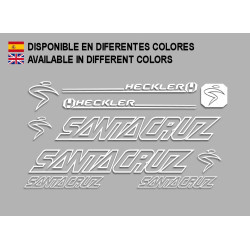 Sticker decal bike Santa Cruz HECKLER 