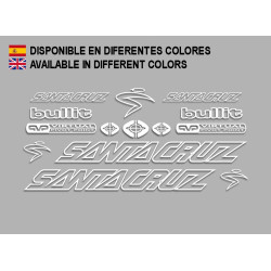 Sticker decal bike Santa Cruz BULLIT