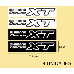 Sticker decal bike SHIMANO DEORE XT 