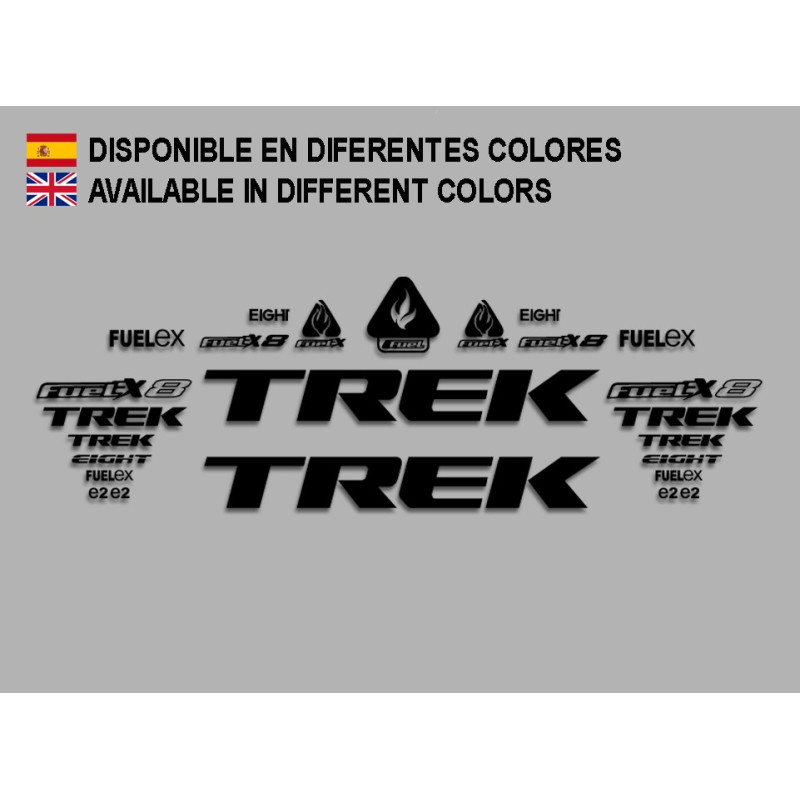 STICKER DECALS BIKE TREK FUEL