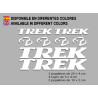 STICKER DECALS BIKE TREK