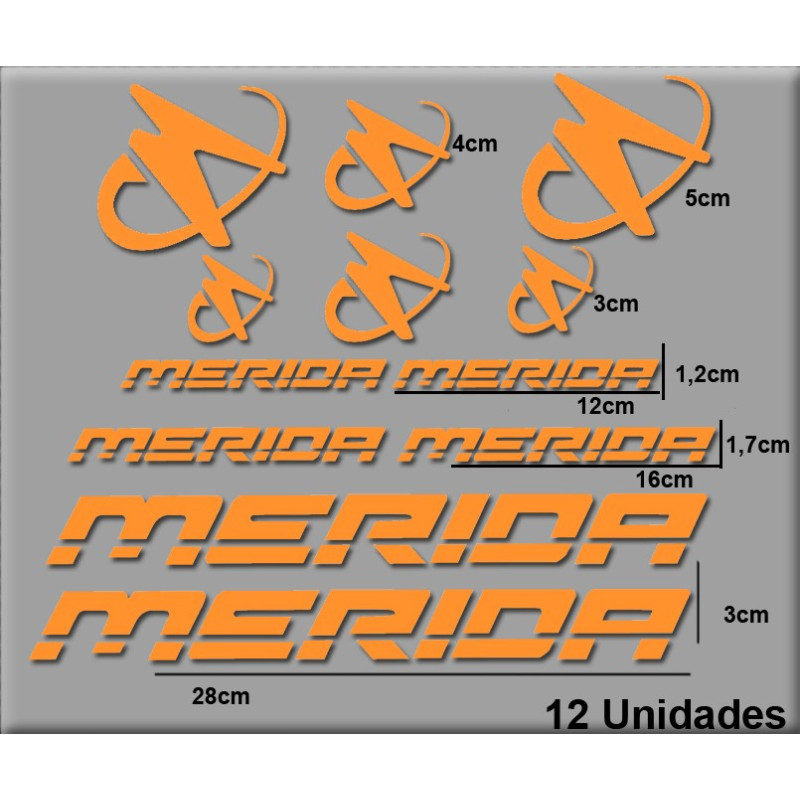 STICKER DECALS BIKE MERIDA