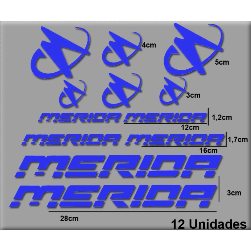 STICKER DECALS BIKE MERIDA