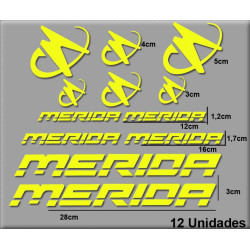 STICKER DECALS BIKE MERIDA