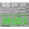 Sticker decal bike SCOTT