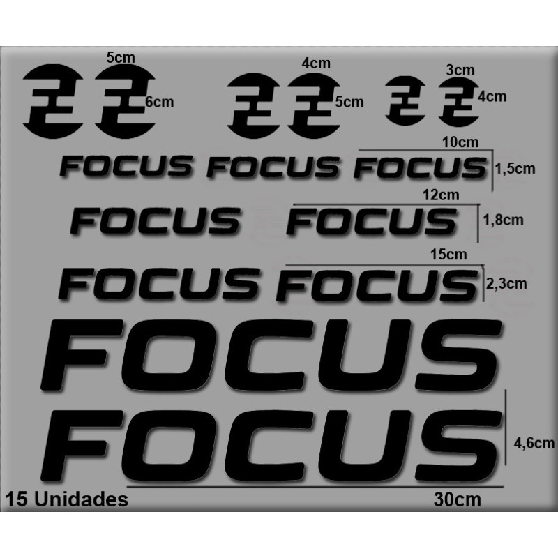 STICKER DECALS BIKE FOCUS