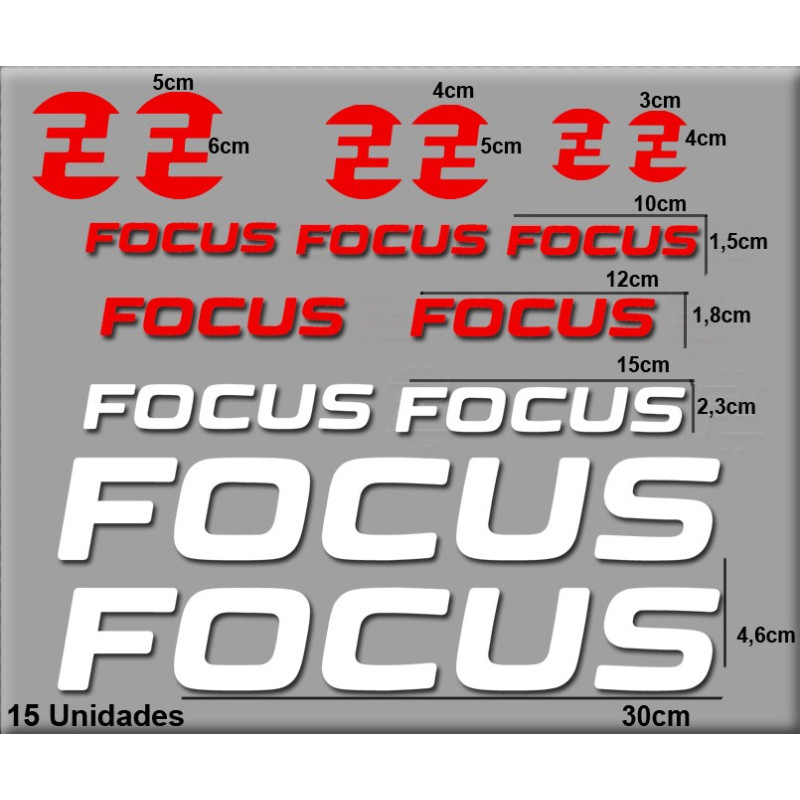 STICKER DECALS BIKE FOCUS