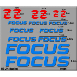 STICKER DECALS BIKE FOCUS