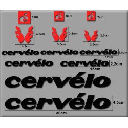 STICKER DECALS BIKE CERVELO