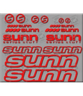 Sticker MTB bicicleta SUNN (Producto compatible)
