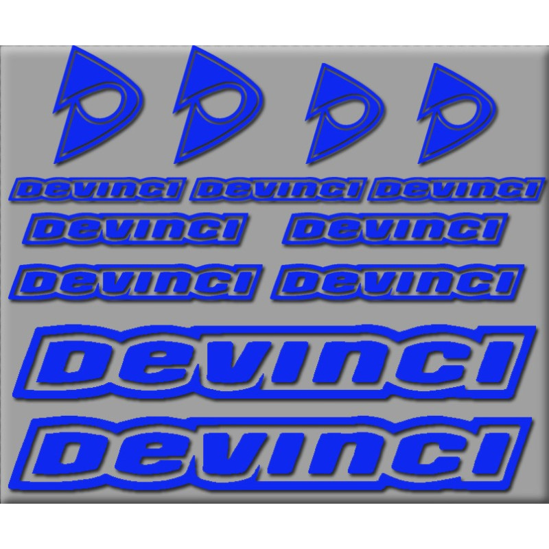STICKER DECALS BIKE DEVINCI