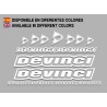 STICKER DECALS BIKE DEVINCI