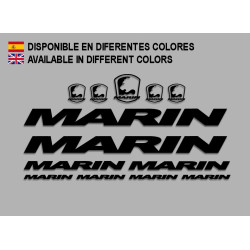 STICKER DECALS BIKE MARIN