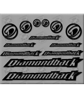 STICKER DECALS BIKE DIAMONDBACK (Prodotto compatibile)