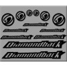 STICKER DECALS BIKE DIAMONDBACK