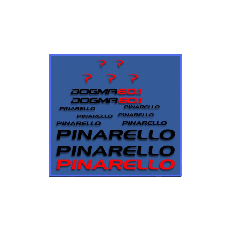 Stickers decals bike PINARELLO DOGMA 60.1