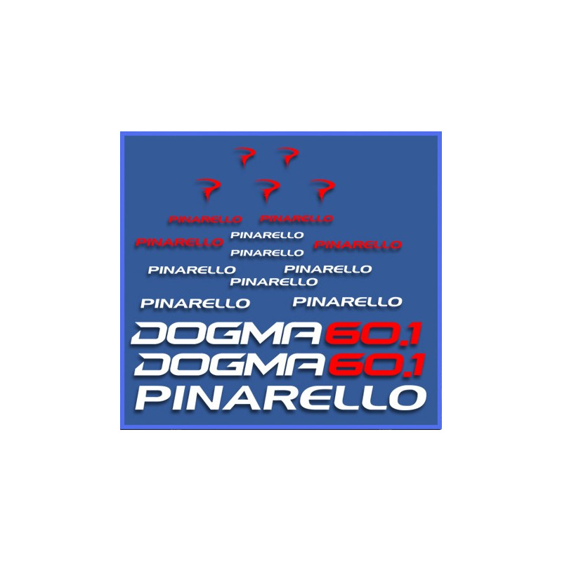 Stickers decals bike PINARELLO DOGMA 60.1