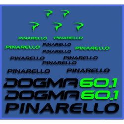 Stickers decals bike PINARELLO DOGMA 60.1